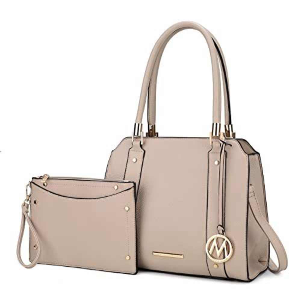 Modern Crossbody Strap Bag With Wristlet For Vegan Textured Top Handle Satchel